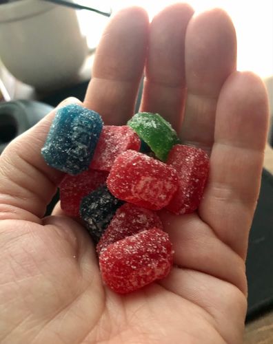 Customer photo review of 1500mg CBD Gummies mixed flavors