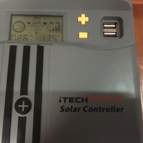 Customer photo review of 30 Amp MPPT solar regulator charge controller iTechworld