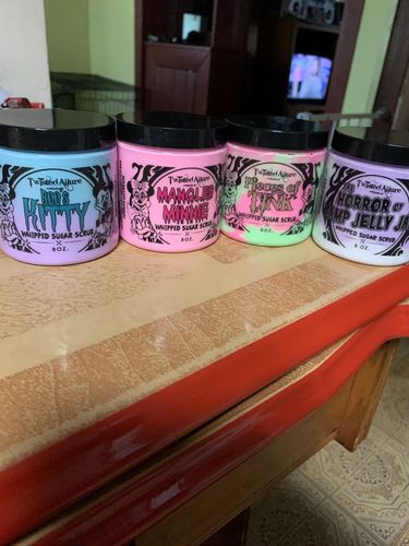 Customer photo review of Pieces Of Tink Sugar Scrub