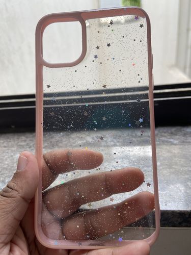 Customer photo review of Glitter Bling Pastel Phone Case
