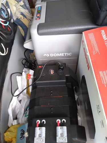 Customer photo review of 100Ah 12V Lithium Ion Battery LiFePO4 Deep Cycle Camping RV Solar