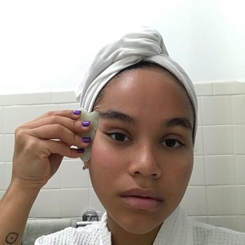 Customer photo review of Gua Sha Facial Lifting Tool