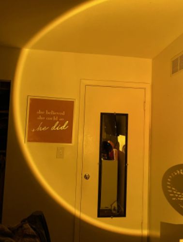 Customer photo review of The Sunset Projector™