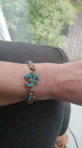 Customer photo review of OM YOGA Armband Jaspis