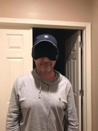 Customer photo review of SleepBand™️ Pro - Sleep Mask With Headphones