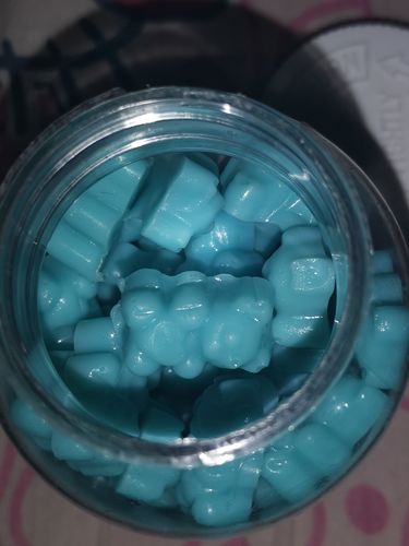 Customer photo review of Hair Vitamin Gummies