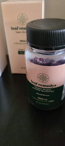 Customer photo review of 1500Mg Mixed Natural Flavors CBD Gummies
