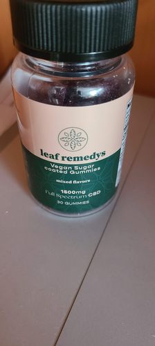 Customer photo review of 1500Mg Mixed Natural Flavors CBD Gummies