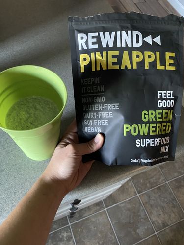 Customer photo review of Rewind Greens 30-Day Supply