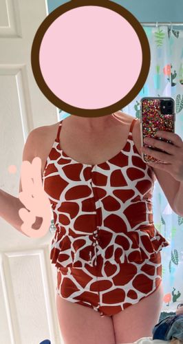 Customer photo review of Bali Reversible Bottoms | Giraffe & Sienna