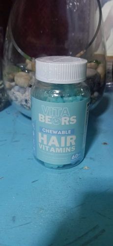 Customer photo review of Hair Vitamin Gummies