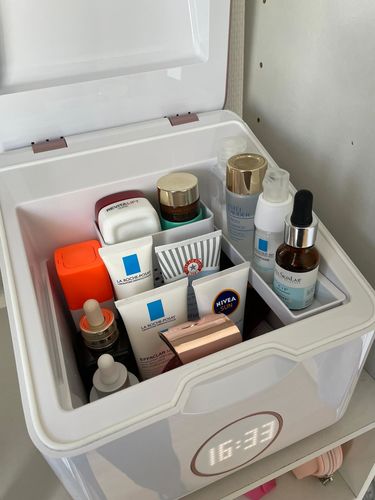 Customer photo review of Coffret Beauté Réfrigéré