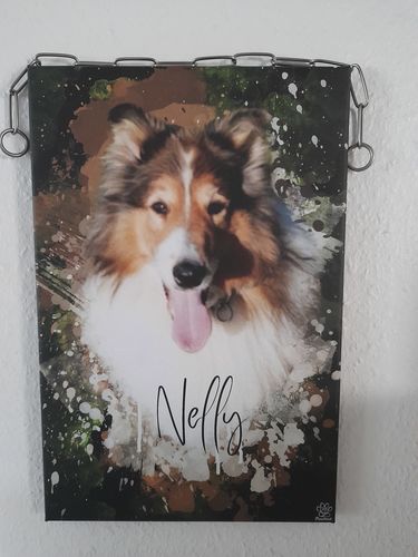 Customer photo review of Aquarell Pawtrait