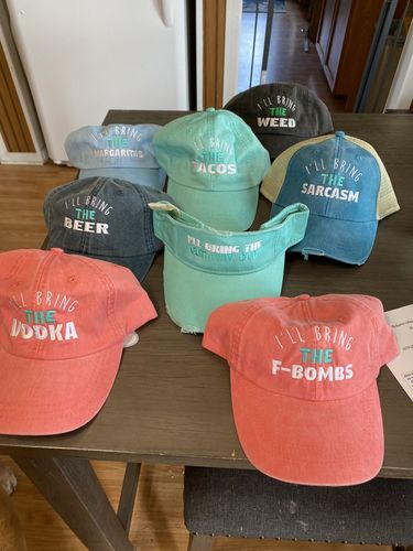 Customer photo review of I'll Bring The Beer Hat