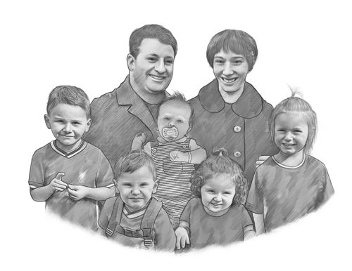 Customer photo review of Black & White Portrait Detailed