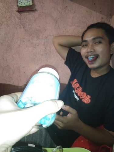 Customer photo review of Hair Vitamin Gummies