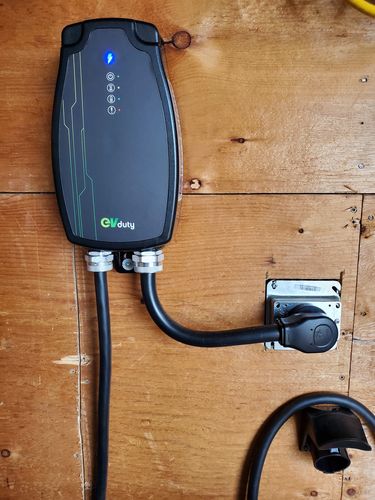 Customer photo review of Borne de recharge EVduty-40, EVC30 pour voitures électriques