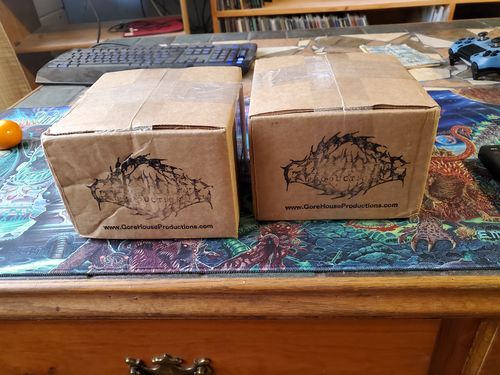 Customer photo review of Gore House Productions - 10 CD Grab Box