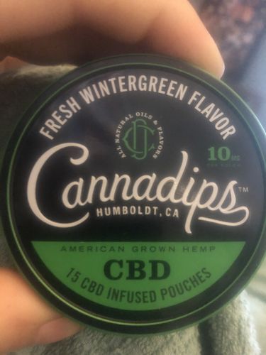 Customer photo review of Fresh Wintergreen CBD