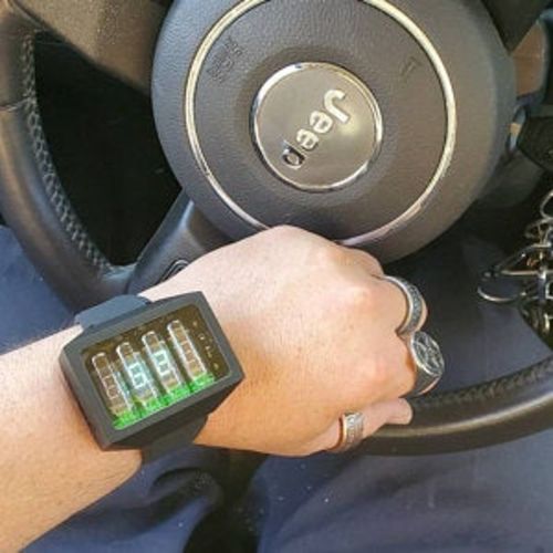 Customer photo review of Nixie Tube Watch V3.2 ERA