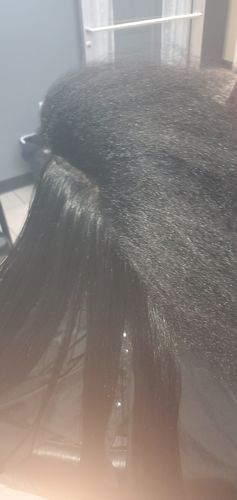 Customer photo review of 1/2" CERAMIC FLAT IRON