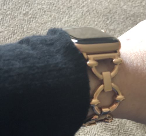 Customer photo review of Classic Link Band for the Apple Watch