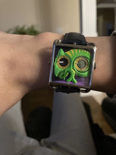 Customer photo review of HappieWatch - Chameleon Victor