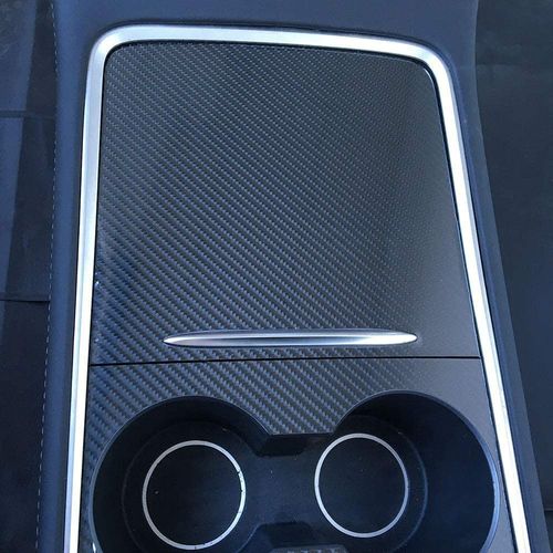 Customer photo review of *NEW* Center Console Wrap for Tesla Model 3 & Y 2021