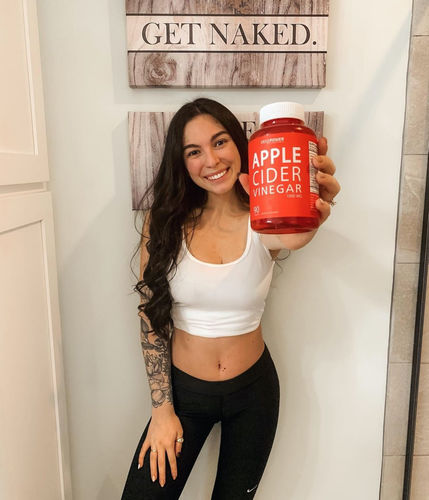 Customer photo review of High Potency Apple Cider Vinegar Gummies 90 cts with Vitamin B12 for Women & Men
