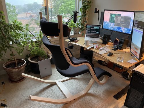 Customer photo review of Gravity Balans Lifestyle Chair