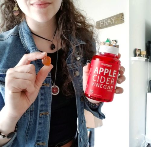 Customer photo review of High Potency Apple Cider Vinegar Gummies 90 cts with Vitamin B12 for Women & Men