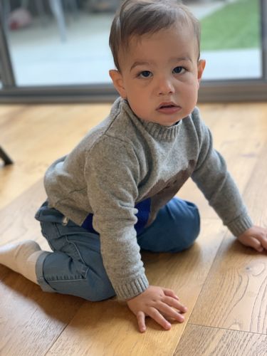 Customer photo review of Natural baby powder | Talc-free