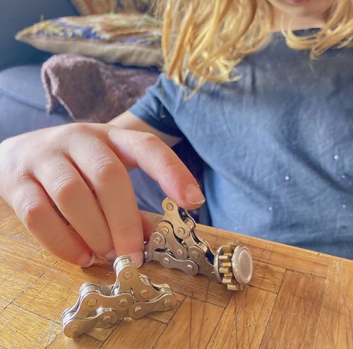 Customer photo review of Kaiko Bike Chain Fidget Range