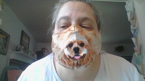 Customer photo review of American Cocker Spaniel F-Mask V1
