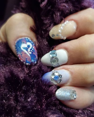 Customer photo review of Set of 3 Nail Builder Gel in Nude