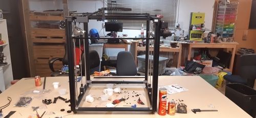 Customer photo review of Tronxy X5SA-500-2E 2-In-1-Out Large Size Dual Extruder 3D Printer