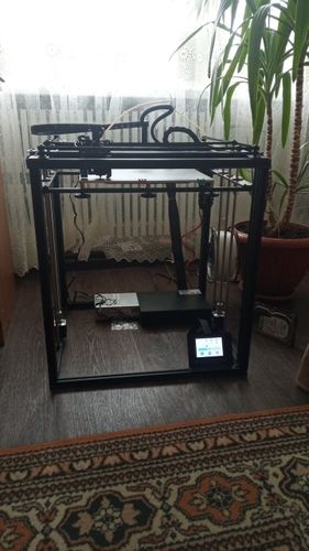 Customer photo review of X5SA 24V DIY CoreXY 3D printer with build size 300*330*400mm