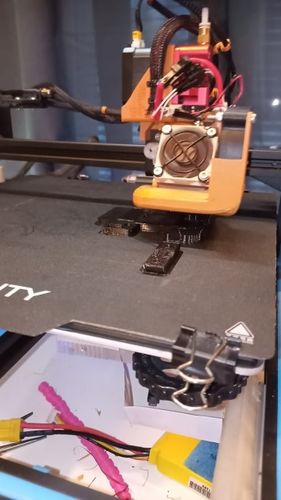 Customer photo review of X5SA Pro DIY large format 3d printer with OSG external dual axis guide rail