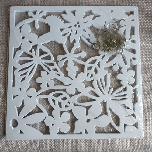 Customer photo review of Vintage Indoor Folding 6 Panels Room Divider Partition Screen 5 Design