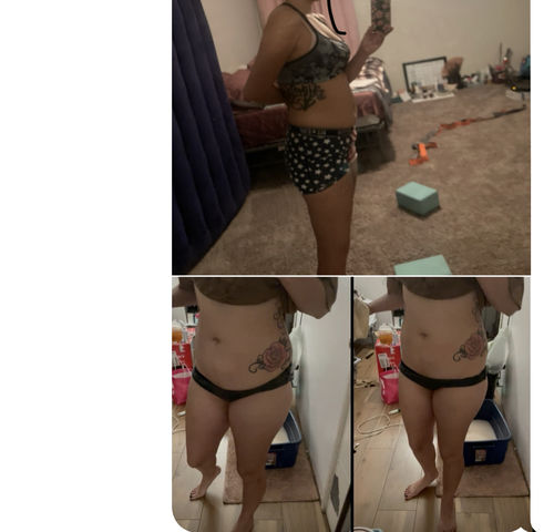 Customer photo review of Belly Treatment: Skin and Digestion 15 Uses Magnesium Therapy Herbal Wrap