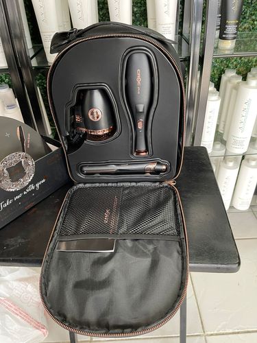 Customer photo review of Rose Gold Plug In Travel Kit - CROC