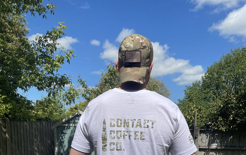 Customer photo review of Camo Tee Overt