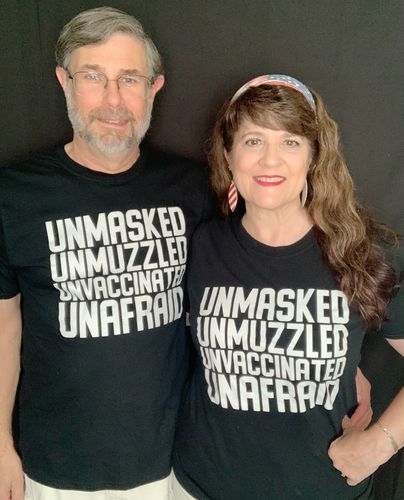 Customer photo review of Unmasked Men's Apparel
