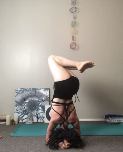 Customer photo review of Moonlit Shorts - Raven Sky