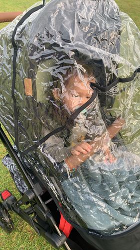 Customer photo review of Edwards & Co Oscar MX Raincover