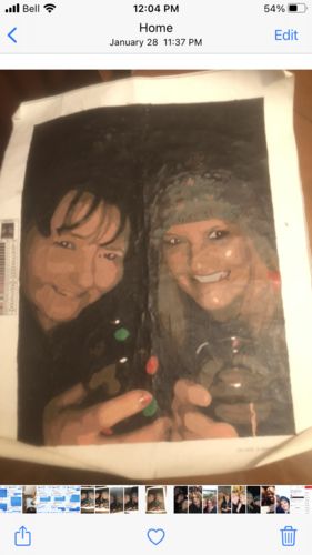 Customer photo review of YOUR CUSTOM CANVAS - CREATE YOUR OWN