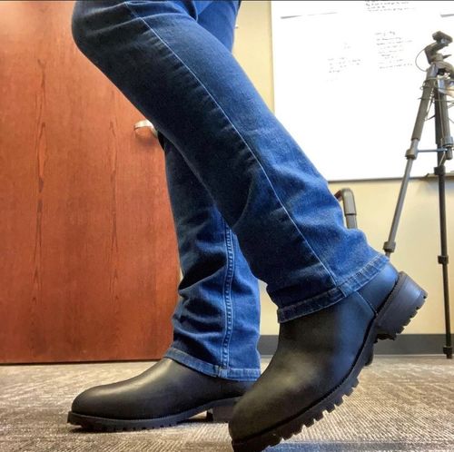 Customer photo review of Steel Toe Meti Boot | Raven