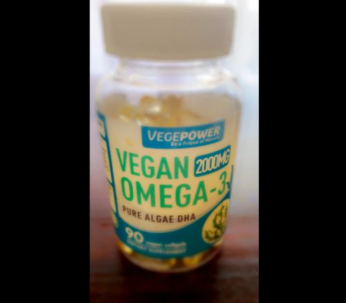 Customer photo review of Vegan Algae Omega-3 Pure DHA Supplements for Adults 90 Softgels