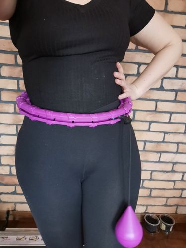 Customer photo review of WEIGHTEDHOOP™ | THE #1 WAY TO STAY FIT