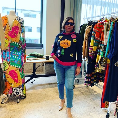 Customer photo review of The Bonita Tiger Club Jumper